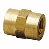 Thrifco Plumbing 1/8 Inch FIP Coupling Brass 9316016